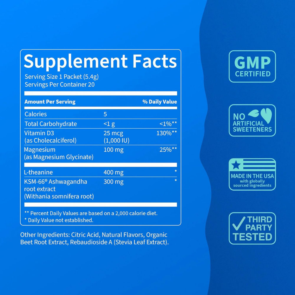 Supercalm Powdered Drink Mix